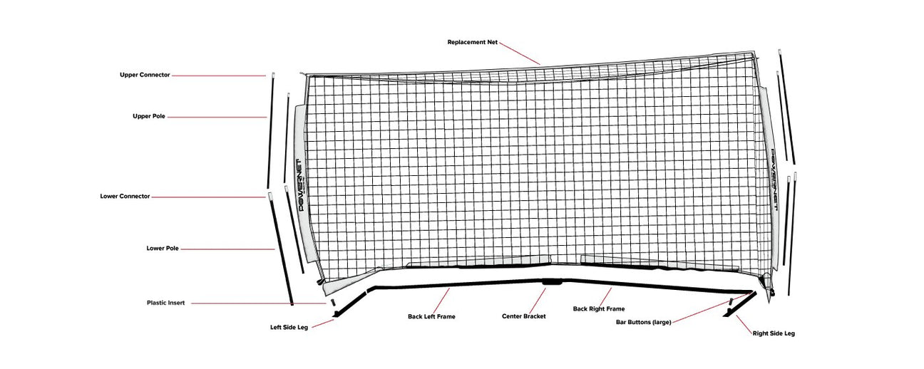 Replacement Parts - 6x4 Soccer Goal