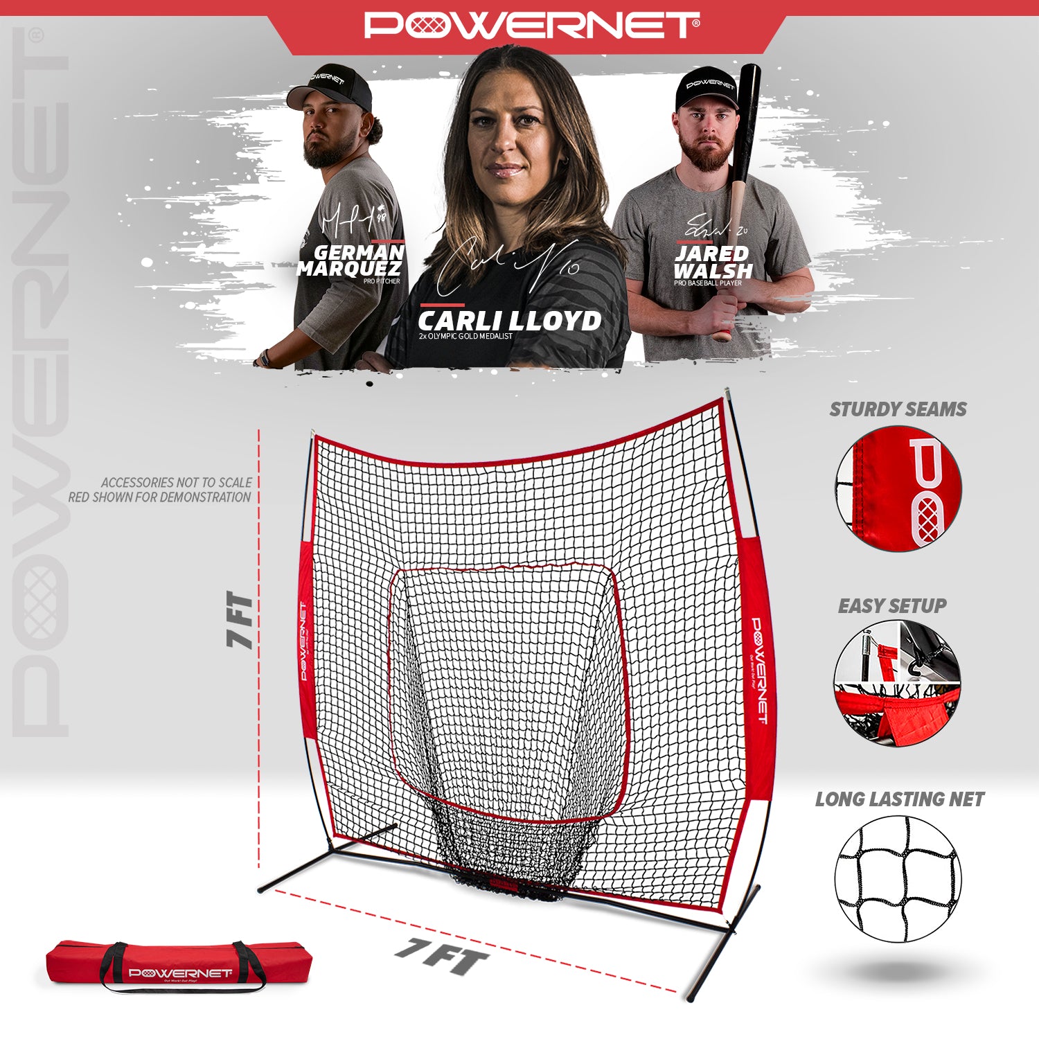 7x7FT high quality Baseball Softball Batting Net