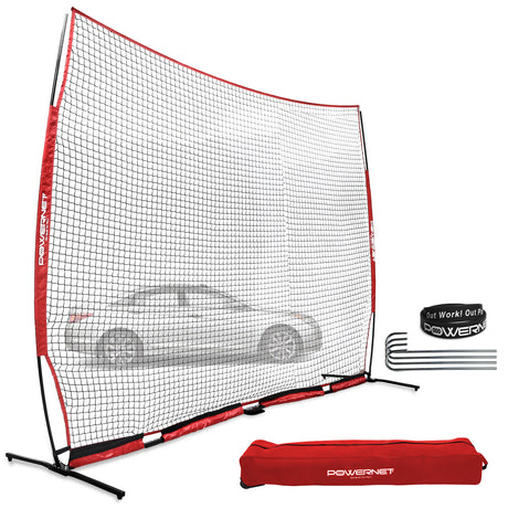 Portable Barrier Net for Protection 21.5x11.5 FT Sports PowerNet