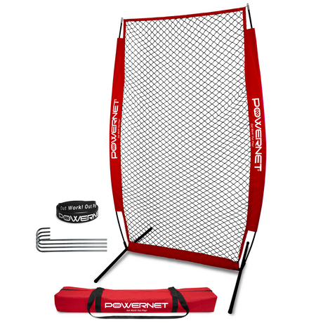 4 x 7 FT I-Screen Pitching Protection Training Net Sports PowerNet