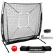 5x5 FT Training Net Bundle Sports PowerNet Black