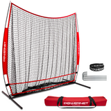 7x7 FT Full Mouth Net | Bigger Target Baseball Net PowerNet