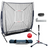 5x5 FT Baseball Softball Net Bundle | Strikezone & Tee sports PowerNet Navy