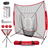 7x7 FT Baseball Softball Deluxe Training Kit sports PowerNet Red