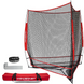 Triple Threat Net, 3 Way 7x7 Ft Baseball Training Net Sports PowerNet Red