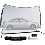 12x9 FT Barrier Protection Net Sports PowerNet Black