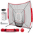 7x7 FT Practice Net Pitching Kit Sports PowerNet Red