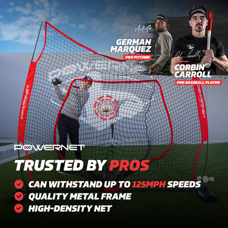 The Original 7x7 FT Training Net & Tee Bundle sports PowerNet