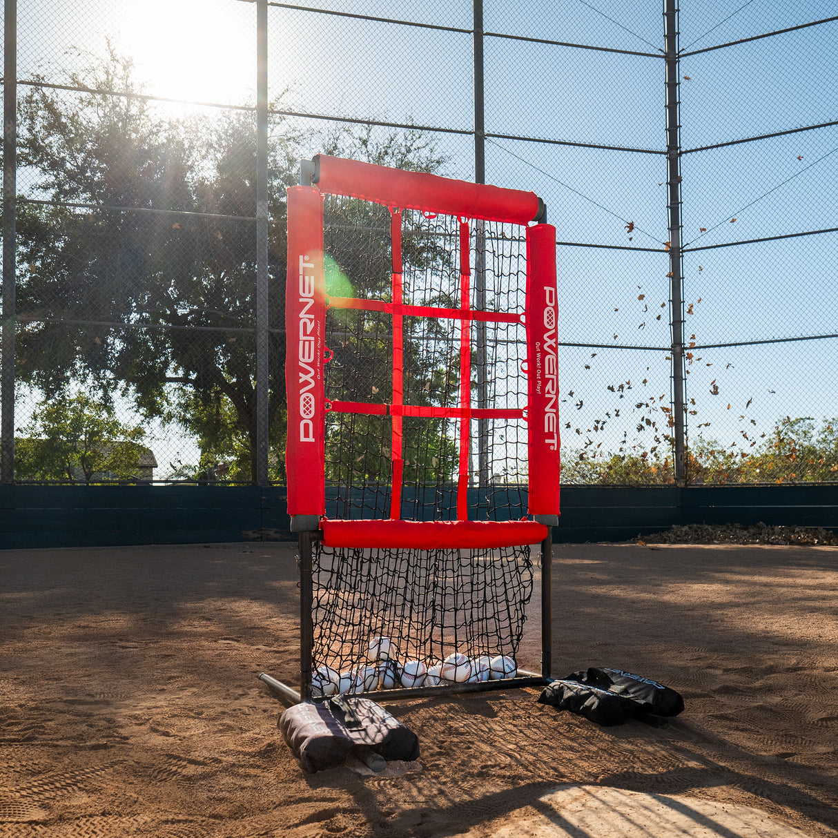 Pitching Zone Pro Custom Strike Zone Net TrainingNets by PowerNet