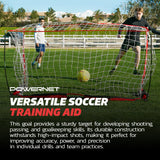 Portable 6x4 FT Soccer Goal sports PowerNet