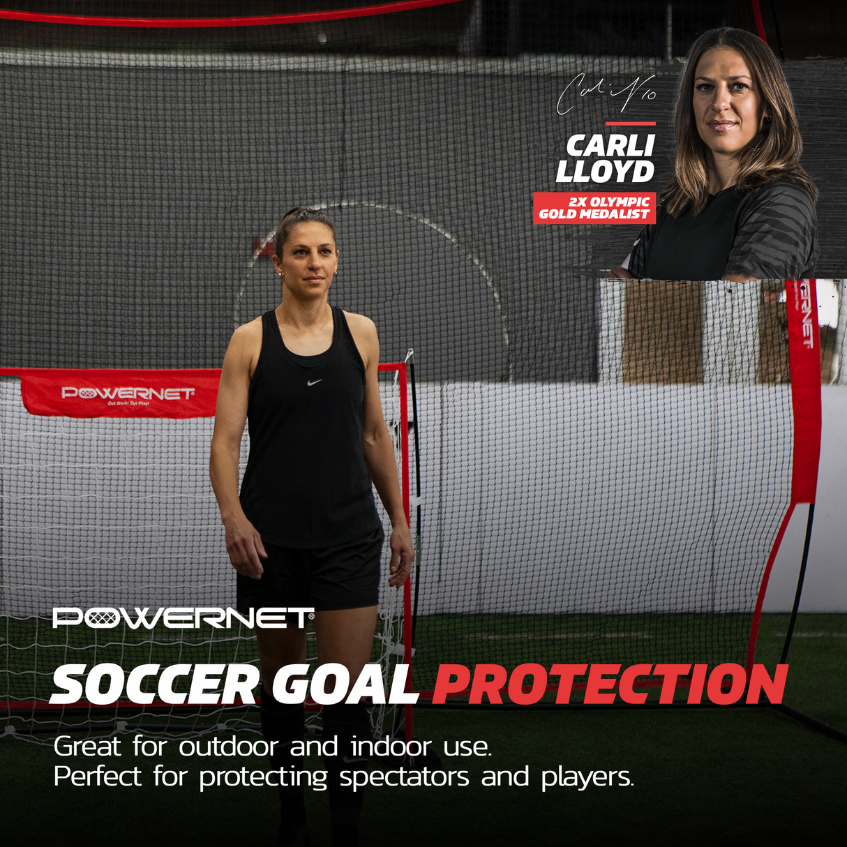 16x10 FT Portable Barrier Net for Protection sports PowerNet