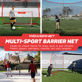 Portable Barrier Net for Protection 21.5x11.5 FT Sports PowerNet