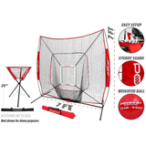 7x7 FT Baseball Softball Deluxe Training Kit sports PowerNet