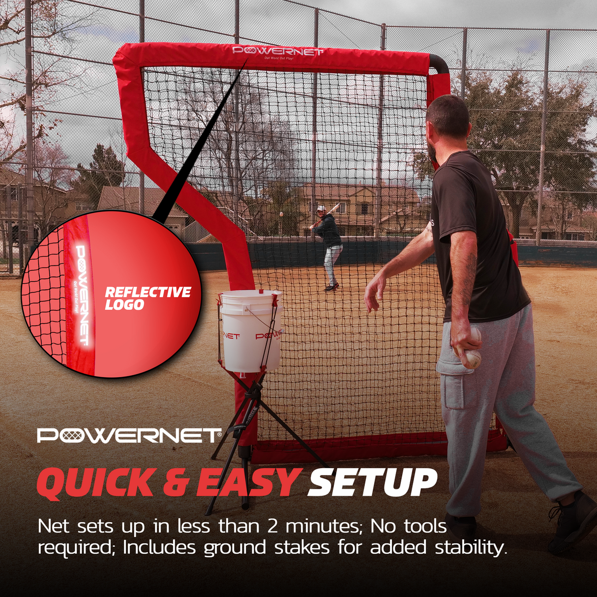 Pitching Protection Z-Screen Sports PowerNet