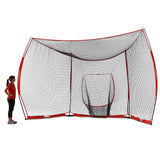 Portable Baseball Backstop | 16x9 Instant Diamond