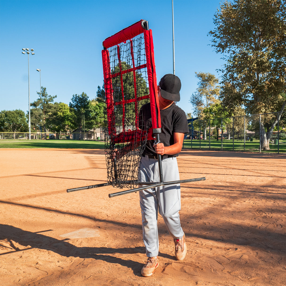 Pitching Zone Pro Custom Strike Zone Net TrainingNets by PowerNet