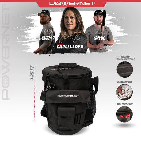 Shoulder Bucket Caddy Carry Bag Bag PowerNet