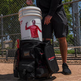 Wheeled 6 Gallon Bucket Caddy Organizer Cover