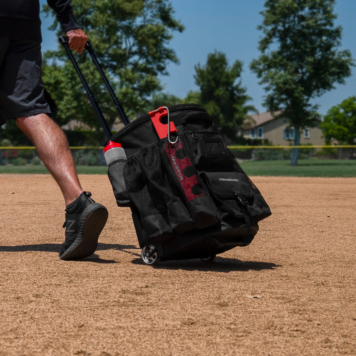 Wheeled 6 Gallon Bucket Caddy Organizer Cover