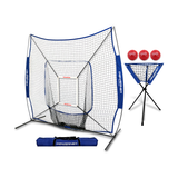 7x7 FT Baseball Softball Deluxe Training Kit sports PowerNet Royal Blue