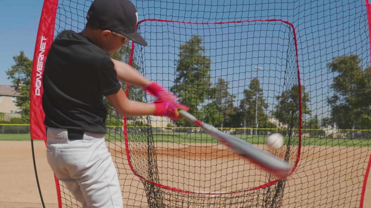 The Original 7x7 FT Training Net & Tee Bundle sports PowerNet