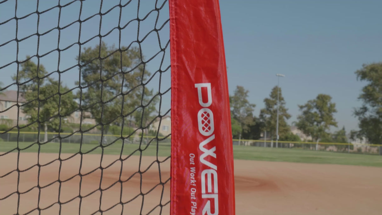 The Original 7x7 FT Training Net & Tee Bundle sports PowerNet