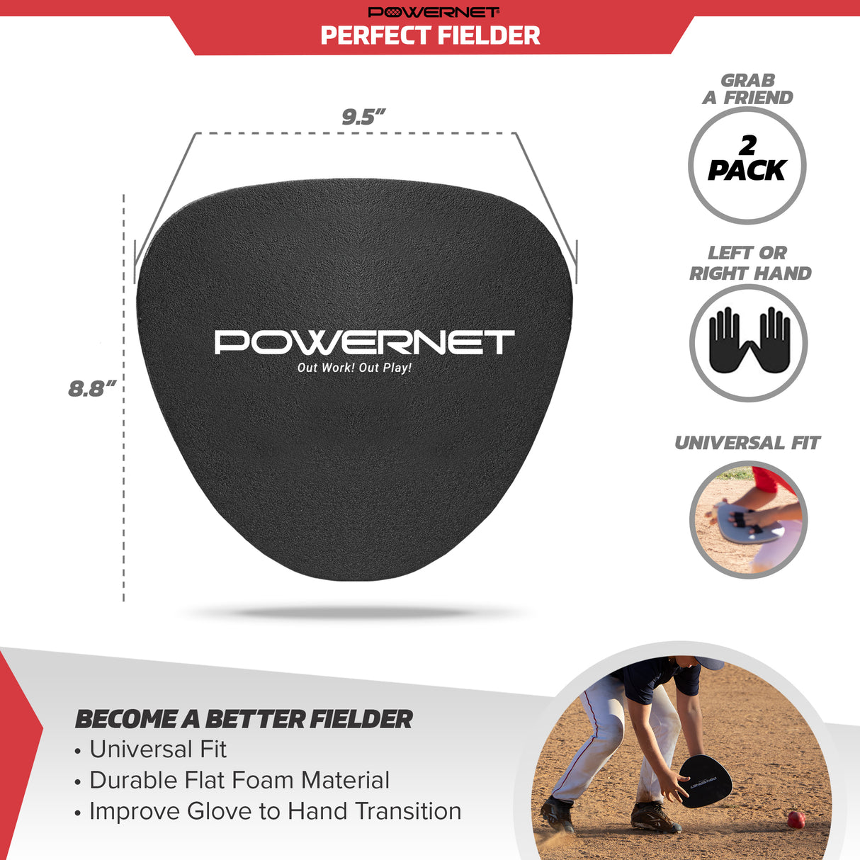 Perfect Fielder 2 PK Sports PowerNet