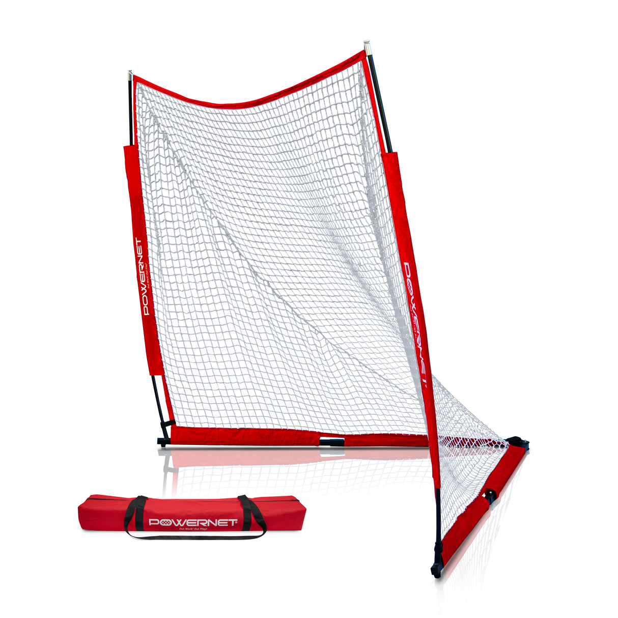 Portable Lacrosse Goal [NEW DESIGN] | Easy Setup, No Tools Required Lacrosse Goal PowerNet