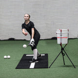 Cushioned Bucket and Practice Softball Bundle