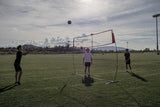 Portable Warm-up Volleyball Net | Adjustable Height