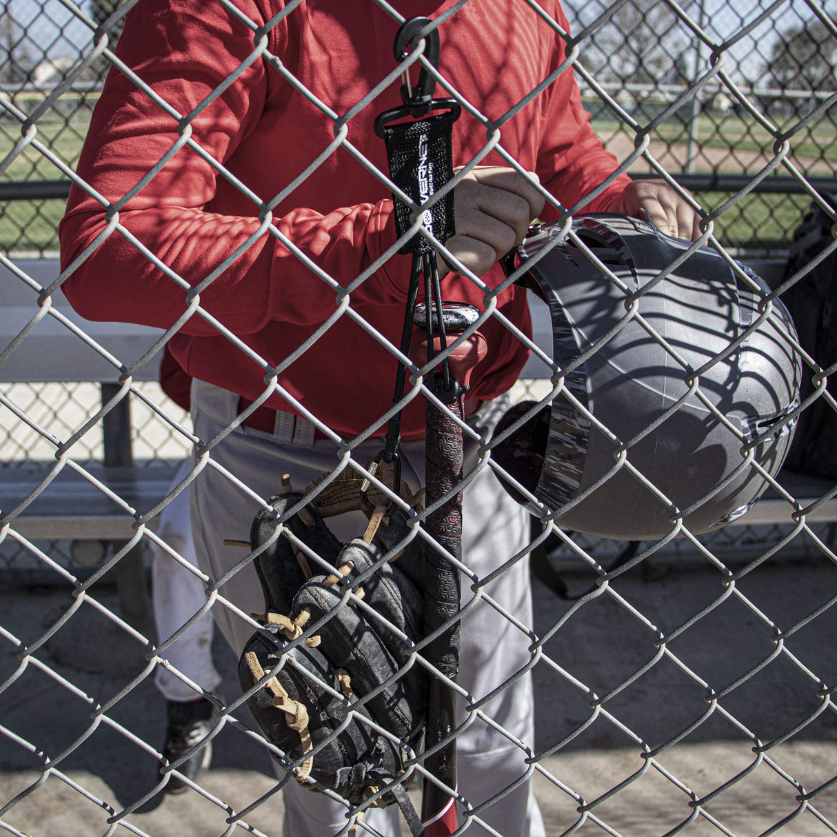 Gear Hanger For Dugout Organization Sports PowerNet