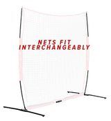 8x8 PRO Hitting Net and Barrier Screen Combo Sports PowerNet