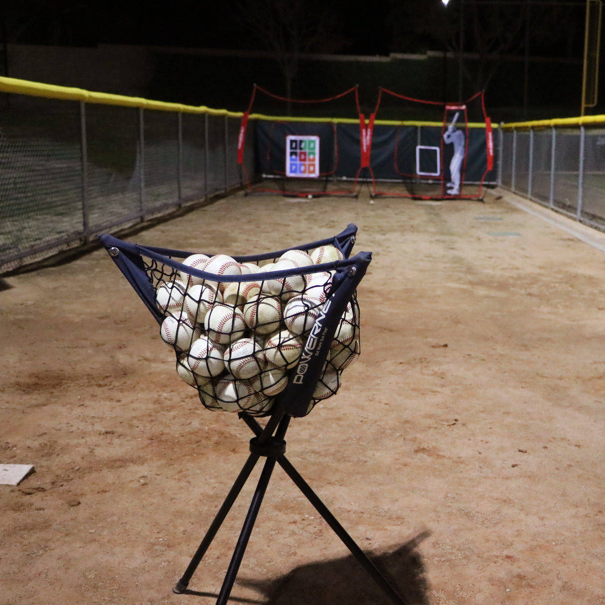 Tripod Ball Caddy for Baseball & Softball