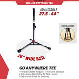 Deluxe Batting Tee (2.5 lbs) + Bucket Caddy Lifter Bundle