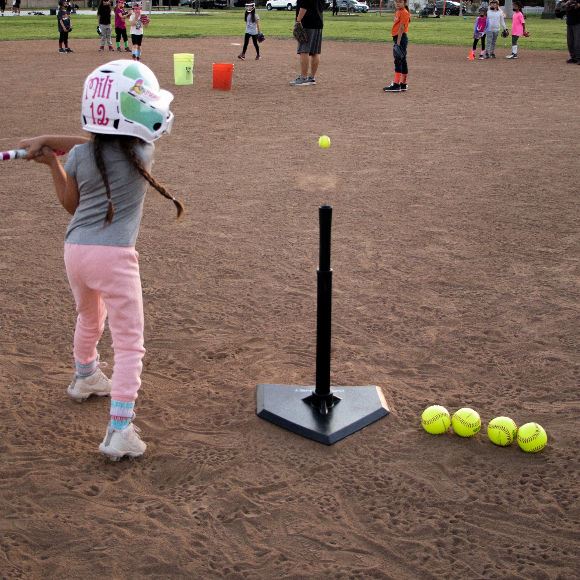 Girls newest tee ball/softball starter pack