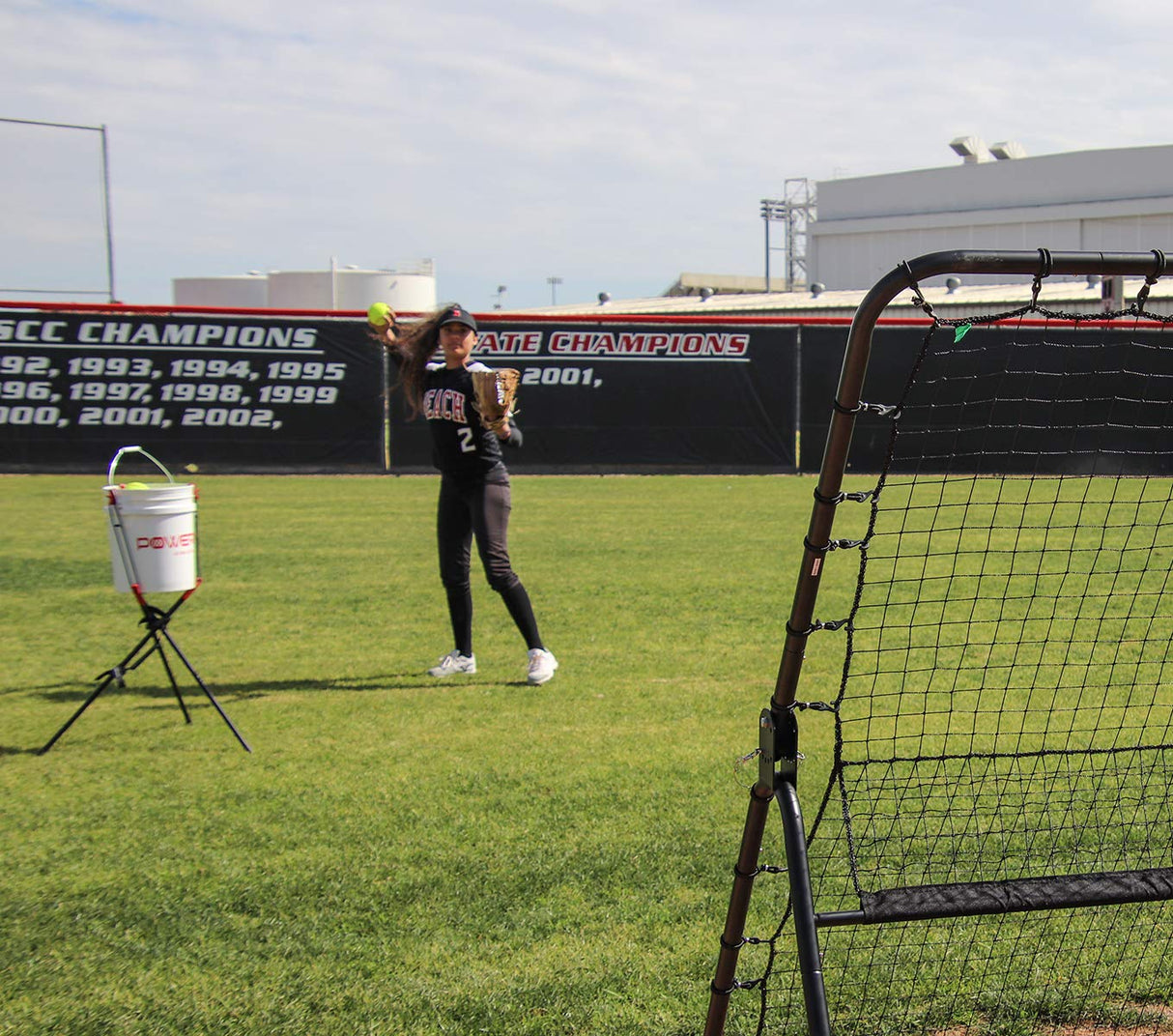 Regulation Sized Softball Bucket Bundle | Includes 18 Softballs