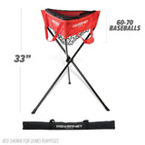 Zippered Removable Ball Caddy for Batting Practice