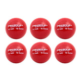 3.2" Weighted Training Balls | 12-20 oz sports PowerNet 16 Oz - Red