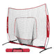 Pro 8x8 FT Baseball Softball One Piece Portable Training Net