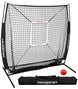 5x5 FT Baseball Softball Training Net Bundle