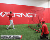 Pro 7x7 FT Baseball Softball One Piece Portable Training Net