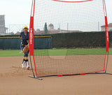 7x7 FT Pitch-Thru Protection Training Screen for Softball