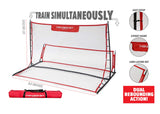 Fast Pass Rebounder Soccer Trainer 6x4 FT Sports PowerNet