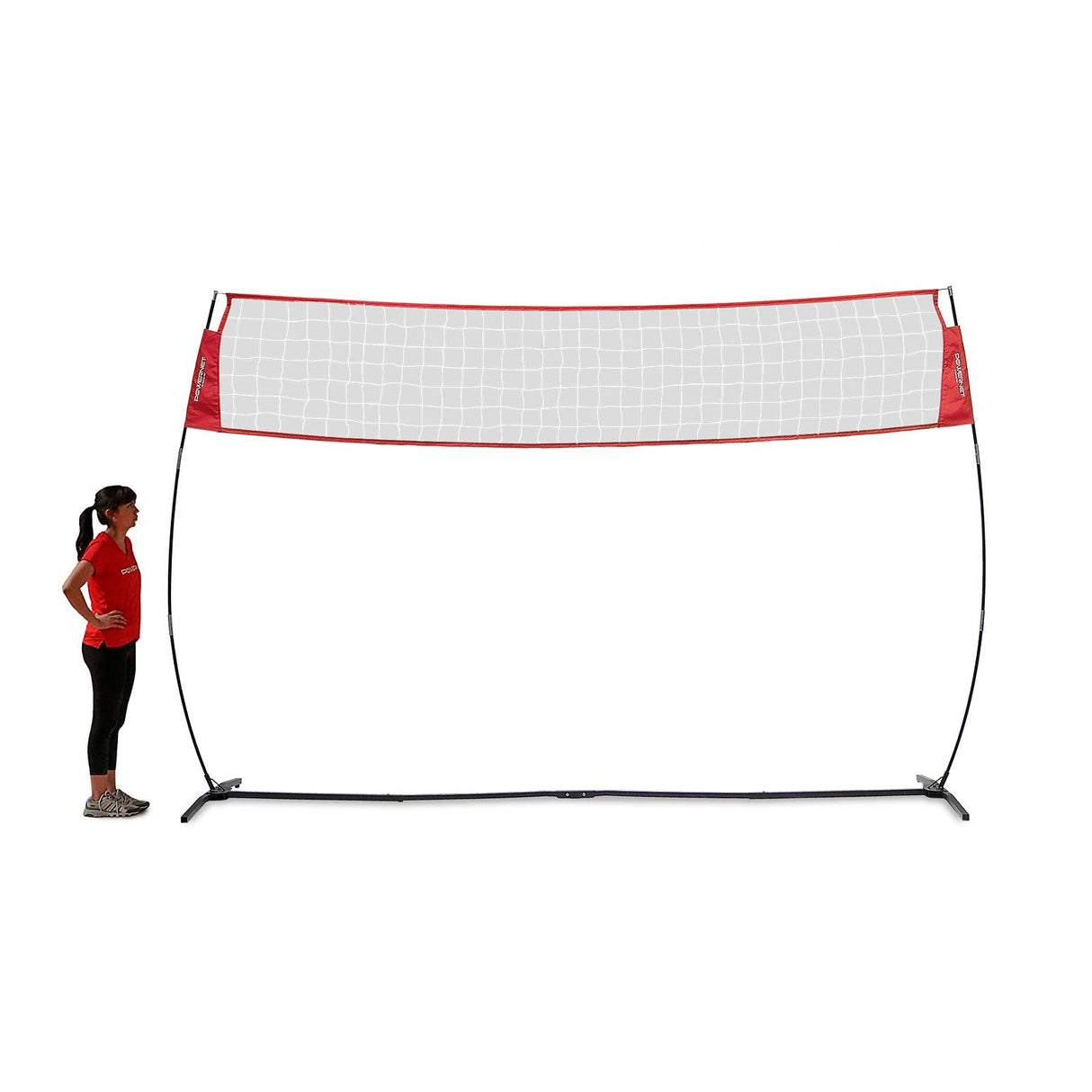 Portable Warm-up Volleyball Net | Adjustable Height