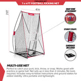 Sideline Trainer 7 x 4 FT Portable Football Kicking Net