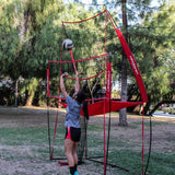 Portable Volleyball Training Station Net