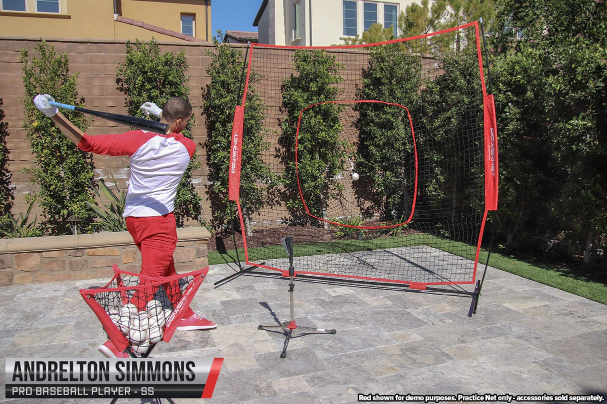 8x8 FT Baseball Softball Portable Training Net