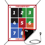 Numbered Pitching Trainer Pad