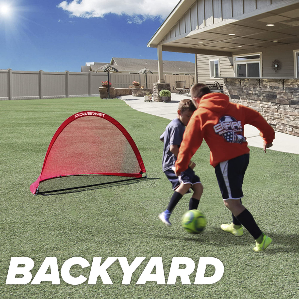 Popup Soccer Goals Portable Net 2 Goals + 1 Carrying Bag