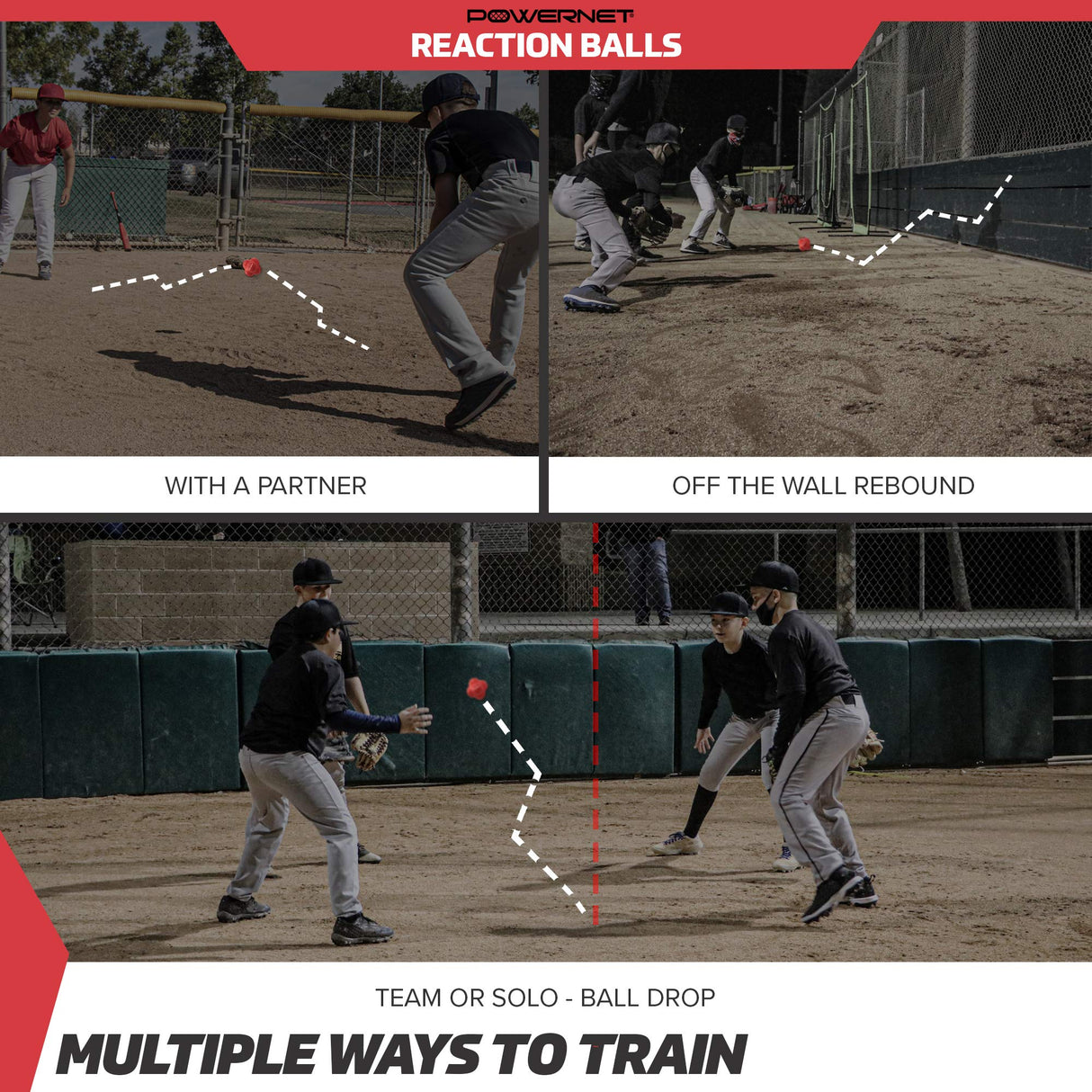 Reaction Balls | Random Bounce Fielding Tool